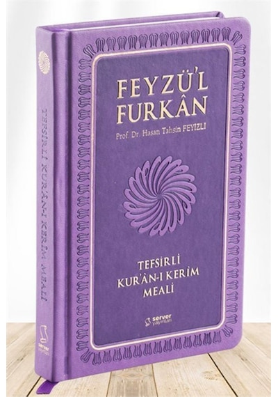 Feyzü'l Furkan Tefsirli Kur'an-ı Kerim Meali Metinsiz B.boy-ciltli Lila & Sadece Meal
