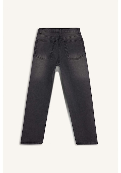 DeFacto Erkek Çocuk Loose Fit Düz Paça Basic Düz Jean Pantolon D6489A825SMNM55