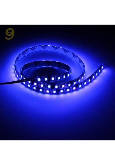 Uv Şerit Led Üç Çipli 5050 Smd 60/M Dış Mekan 1Mt 12V Black Light