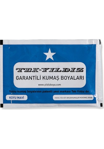 Tekyıldız Kumaş Boyası- 25. Koyu Mavi