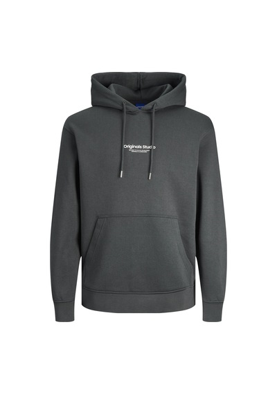 Jack & Jones Jorvesterbro Sweat Hood Noos Erkek Sweatshirt 12241687 Asphalt