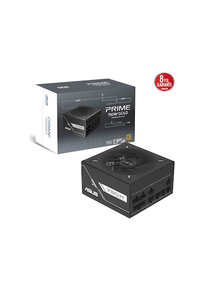 Asus Prime 750g 750w Gold 80 Plus Full Modüler Gaming Oyuncu 90ye00u3-b0na00