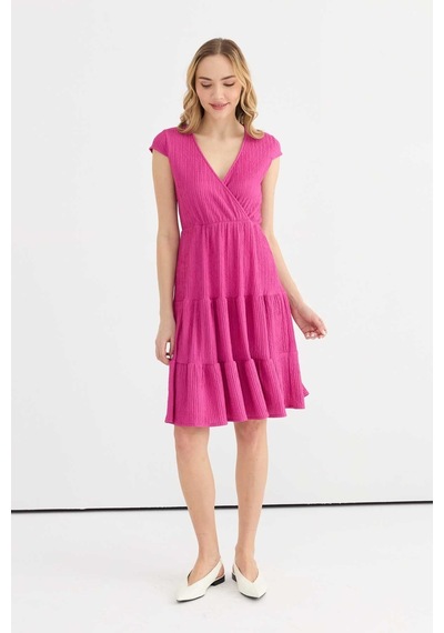 Selen Kadın Elbise 25ysl7638 Pembe