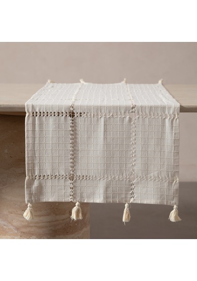Mudo Home Belo Runner Ekru 50x130