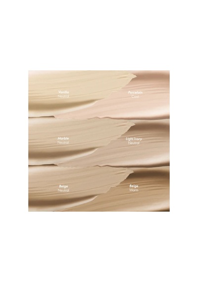 The One Illuskin Glow Reflective Fondöten Vanilla Neutral 46329 Bej Bej