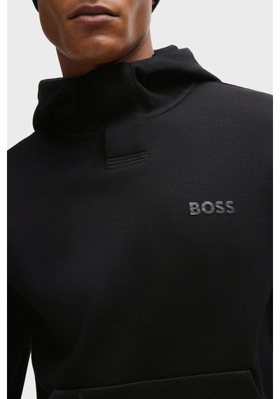 Boss Erkek Sweat 50523464 001 Siyah Siyah