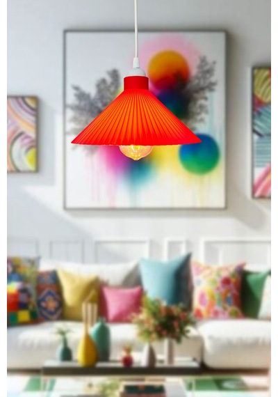 Salon Avize,mutfak Avize,14 Farklı Renk Yatak Odası Avize,pinterest Avize, Bohem Avize E27 Duy Kırmızı