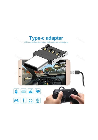 Type C Usb Kablo Ucu Çevirici Otg 4497P Şarj Data Androıd Uç Adap