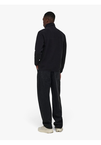 Only & Sons Onsjason Prtc Fleece Jacket Otw Noos Erkek Siyah Ceket - 5054882