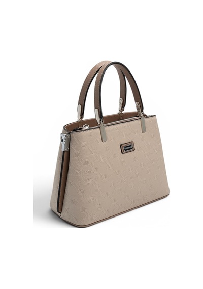 Silver Polo Sp987 Kadın El Çantası Fashion Bej-latte