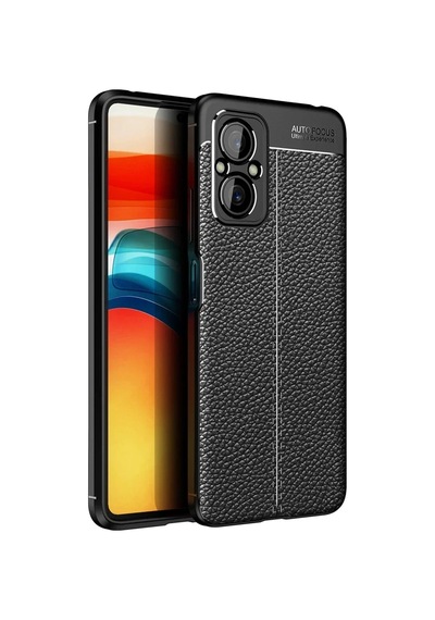 Poco M5 Kılıf Auto Focus Kapak - Siyah