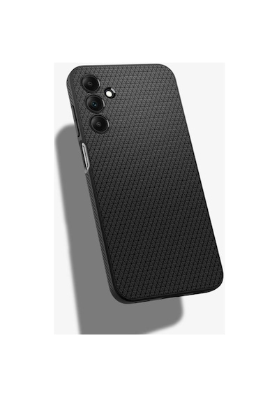 Spigen Galaxy A15 İle Uyumlu Kılıf Liquid Air Matte Black Siyah