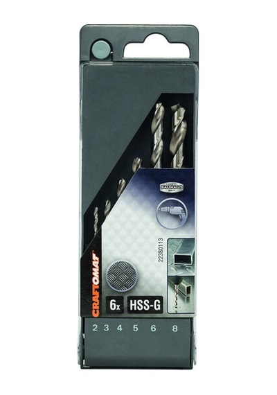 Craftomat Hss-g Metal Matkap Ucu Set 2-8 Mm