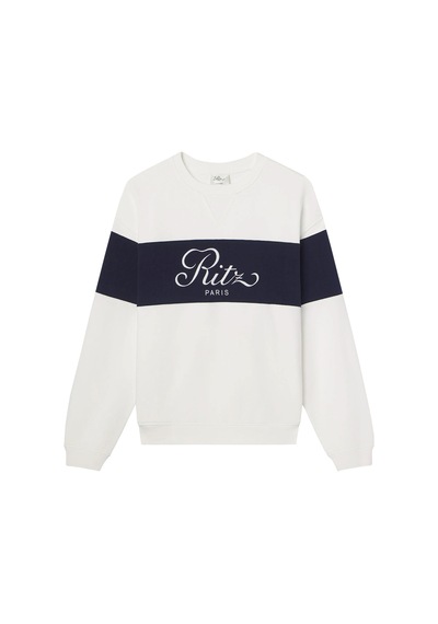 Frame Ritz Unisex Spor Kapşonlu Sweatshirt Cream
