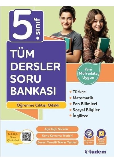 Tudem 5. Sınıf Tüm Dersler Soru Bankası Tudem Yayınları