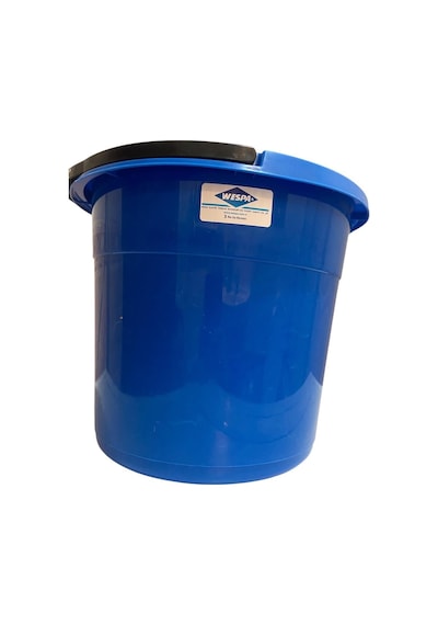 Wespa Dayanıklı Plastik Su Kovası, Mavi Renk, 3 No Boy, Saplı, Ev Ve Temizlik İçin 10 Litre Diğer