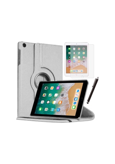 Apple Uyumlu iPad, 5 Nesil / 6 Nesil Kılıf Ekran Koruyucu Ve Kalem Set