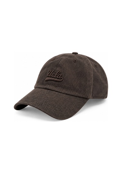 UCLA Fortuno Kahve Baseball Cap Nakışlı - Unisex Şapka Kahverengi