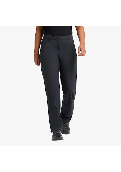 Jack Wolfskin Trek Terrain Kadın Siyah Pantolon A65301 Çok Renkli