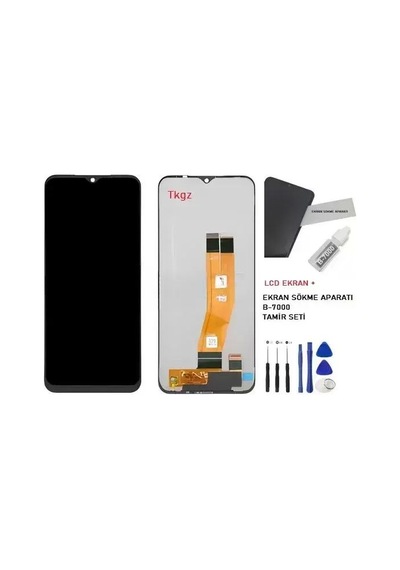 Samsung Galaxy A14 - 4g - Sm-a145 Uyumlu Korlshow Lcd Ekran Dokunmatik Servıce Pack Lcd + B-7000 + Tamir Kiti