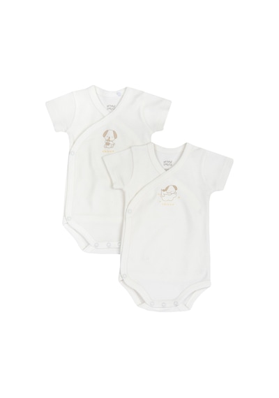 Chicco 2li Kısa Kollu Body Set 09100904000000 000030 Beyaz