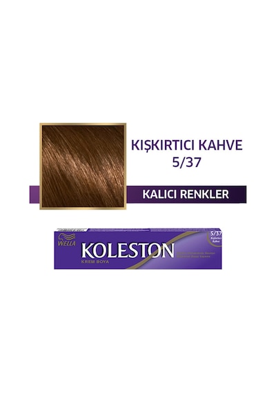 Koleston Single Tüp Saç Boyası 5/37 Kışkırtıcı Kahve