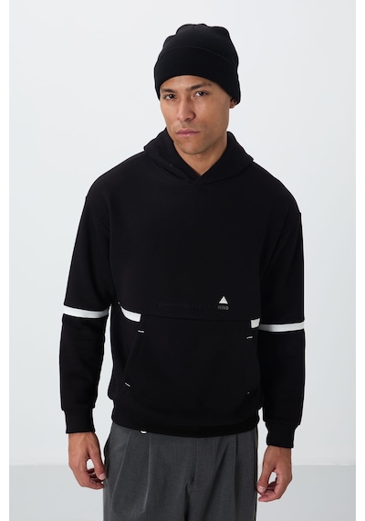 Tommy Life Siyah Pamuklu Kalın İçi Tüylü Yumuşak Dokulu Comfort Fit Nakışlı Erkek Sweatshirt - 88417 Siyah Tommy Life Siyah Pamuklu Kalın İçi Tüylü Yumuşak Dokulu Comfort Fit Nakışlı Erkek Sweatshirt - 88417 Siyah