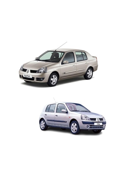 Clio Symbol Sol Arka Kelebek Camı
