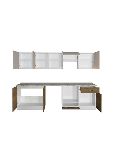 Decoraktiv Elite 280 Ankastre Fırın Modüllü Mdf Hazır Mutfak Dolabı - Tezgah Dahil - Pera - Kumtaşı Çok Renkli Decoraktiv Elite 280 Ankastre Fırın Modüllü Mdf Hazır Mutfak Dolabı - Tezgah Dahil - Pera - Kumtaşı Çok Renkli