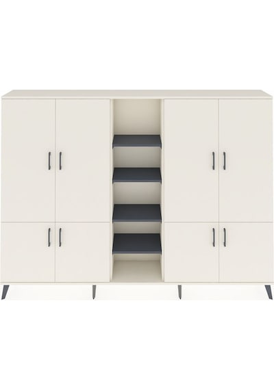 Arges Dolap 14 Raflı 8 Kapaklı 220x30x163 Aytaşı-aytaşı/antrasit Aytası/antrasıt - Aytası Arges Dolap 14 Raflı 8 Kapaklı 220x30x163 Aytaşı-aytaşı/antrasit Aytası/antrasıt - Aytası