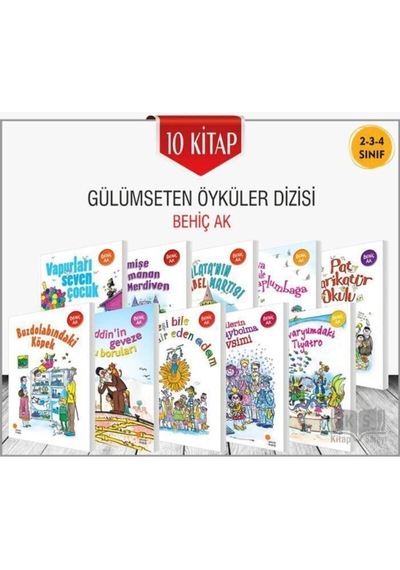 Gülümseten Öyküler Dizisi 10 Kitap - Behiç Ak -