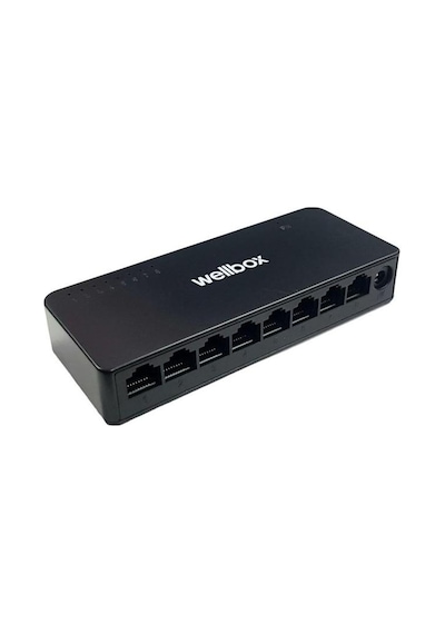 Wellbox WB-1008GS 8 Port 10/100/1000 Gigabit Ethernet Switch