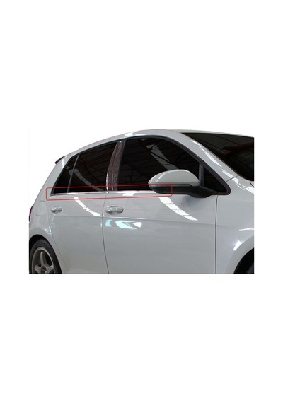 Volkswagen Golf 7 Cam Çıtası 4 Prç  Krom 2013 ve Sonrası