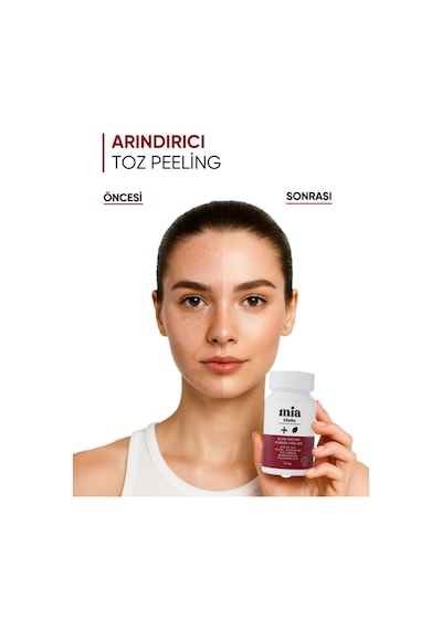 Mia Klinika Arındırıcı ve Aydınlatıcı Enzim Peeling Toz Temizleyici 40 G