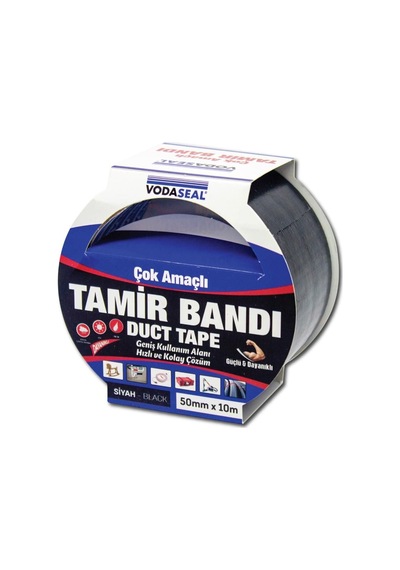 Duct Tape Tamir Bandı 50 Mm 10 Metre Siyah