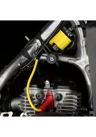 Dashanshop Universal Ateşleme Bobini Xbıc-0002 Kırmızı 2/4 Zamanlı Yüksek Performans Motosiklet Atv
