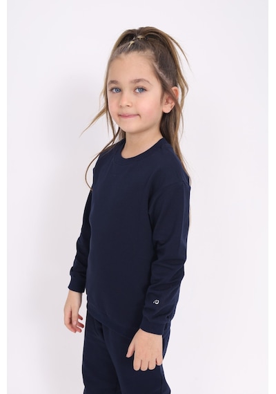 Toontoy Kız Çocuk Baskılı Sweatshirt Kırmızı