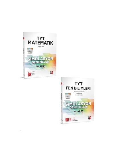 3D Yayınları Tyt Matematik + Fen Bilimleri Deneme Seti 2023