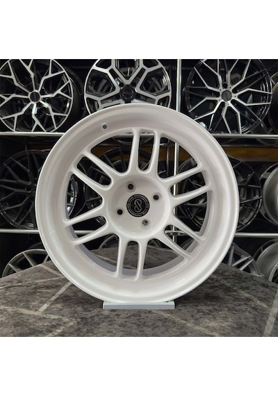 17" İnç 4x108 Enkei Beyaz Peugeot Cıtroen Uyumlu Jant Takım