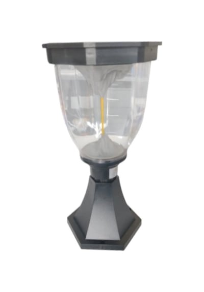 Dpa 7w Amber Işın Set Üstü Solar Led Güneş Enerjili Şarjlı Armatür Lamba 2000k 190lm Ip65