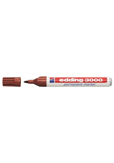 Edding 300 Kahverengi Permanent Marker Kalem Kahverengi