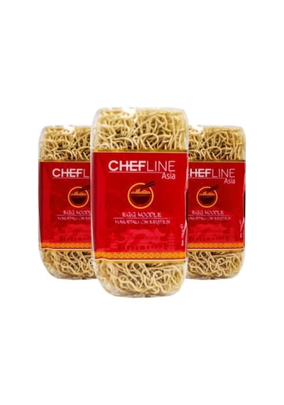 Yumurtalı Çin Eriştesi Egg Noodle 350 Gr X 3 Adet