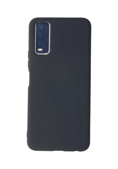Vivo Y11s Uyumlu Kılıf Nano İçi Kadife Silikon - Gri
