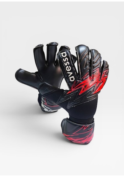 Avessa Gk-300 Profesyonel Kaleci Eldiveni %40 German Latex Yüksek Tutuş Futbol Eldiveni Kırmızı