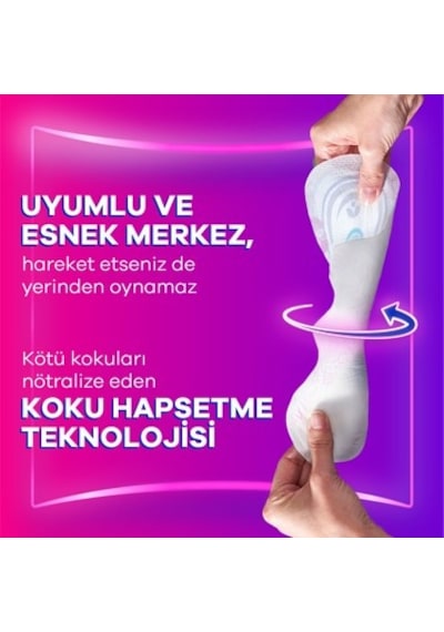 16 Adet Uzun Extra Hijyenik Ped, Süper Ekonomik Paket