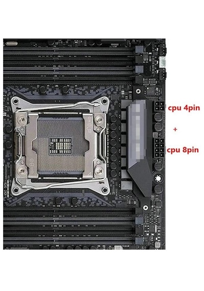Eps 12v Cpu Dişi To Atx 8+4 Pin Power Supply Çevirici Dönüştürücü