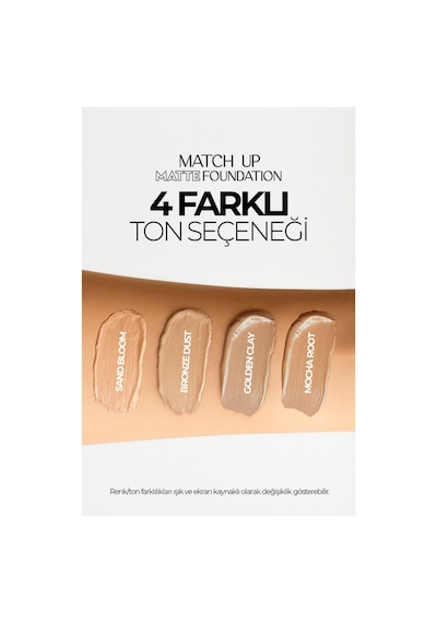 Newwell Match Up Matte Foundation Bronze Dust 02 34 Gr 001 C