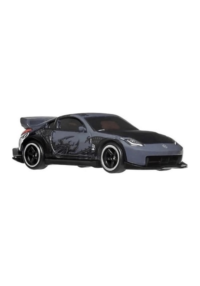 Hot Wheels Silver Series Nissan 350z Custom - Silver Series Fast & Furious: Tokyo Drift Siyah 1/64 D Çok Renkli