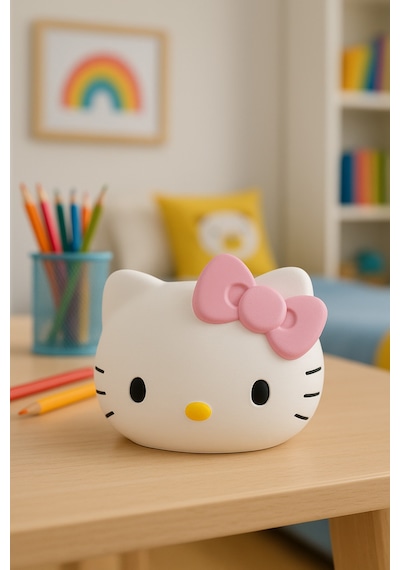 Hello Kitty Kalemlik Kutusu El Boyaması Masaüstü Organizer Diğer