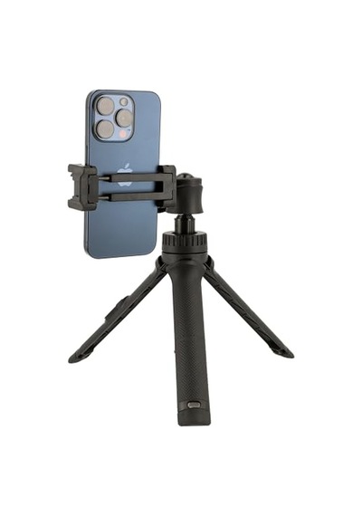 F3 Mini Tripod & Selfie Çubuğu 2'si 1 Arada, Bluetooth Uzaktan Kumanda, 75 Cm Uzayabilen, 2,5 Kg Taşıma Kapasite Diğer
